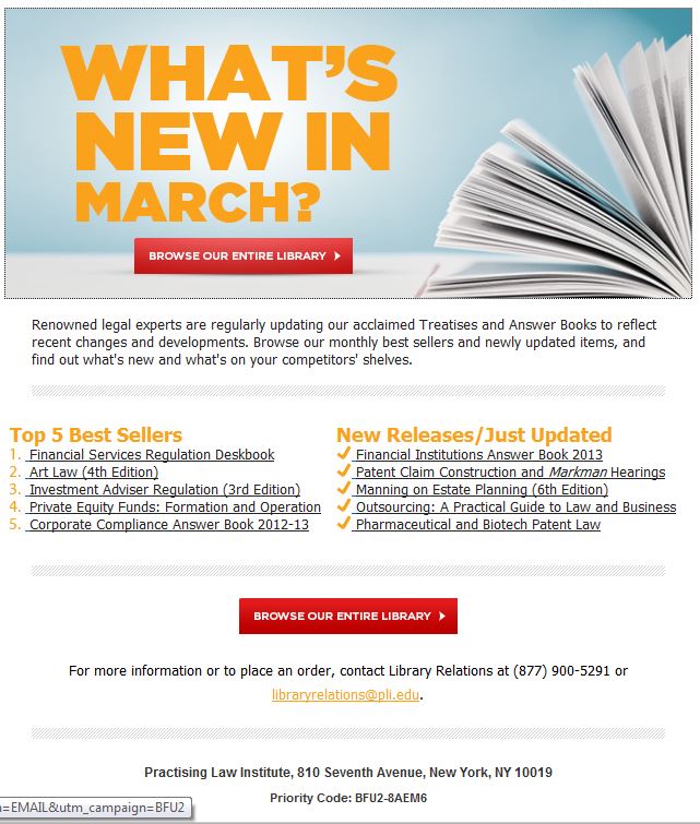 What's New in March